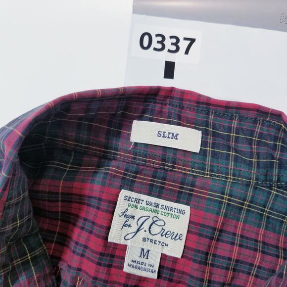 J. Crew Plaid Casual Slim Button Front Shirt - Picture 9 of 11